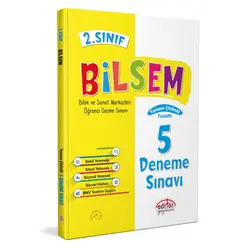 Editör 2.Sınıf BİLSEM Tamamı Çözümlü 5 Fasikül Deneme