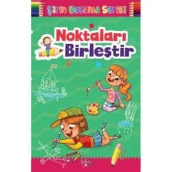 Noktaları Birleştir Şirin Boyama Serisi Koloni Çocuk