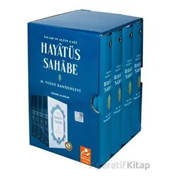 Hayatüs Sahabe (4 Cilt Takım Kutulu) - M. Yusuf Kandehlevi - Mercan Kitap