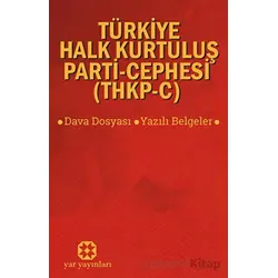 THKP-C Dava Dosyası - Mahir Çayan - Yar Yayınları
