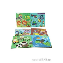Örneğe Bak ve Boya Seti - 6 Kitap - Ferhat Çınar - Çocuk Gezegeni