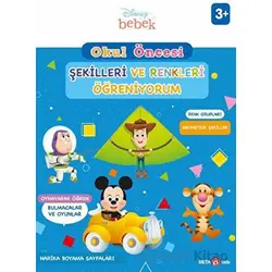 Disney Eğitsel Okul Öncesi Şekilleri ve Renkleri Öğreniyorum - Kolektif - Beta Kids