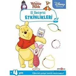 Disney Eğitsel Winnie the Pooh El Becerisi Etkinlikleri Yazıya Hazırlık - Kolektif - Beta Kids