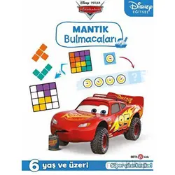 Disney Eğitsel Arabalar Çıkartmalı Mantık Bulmacaları - Gökçe Demir - Beta Kids