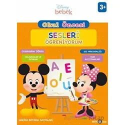 Disney Eğitsel Okul Öncesi Sesleri Öğreniyorum - Kolektif - Beta Kids