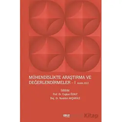 Mühendislikte Araştırma ve Değerlendirmeler I - Aralık 2022 - Kolektif - Gece Kitaplığı