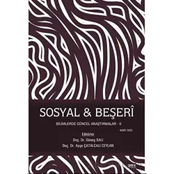 Sosyal - Beşeri Bilimlerde Güncel Araştırmalar - II - - Ayşe Çatalcalı Ceylan - Gece Kitaplığı