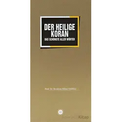 Der Heiliege Koran Sözlerin En Güzeli Kuran Almanca