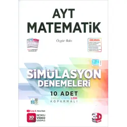 AYT Matematik Simülasyon Denemeleri 3D Yayınları