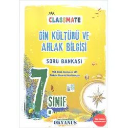 Okyanus 7.Sınıf Classmate Din Kültürü Ve Ahlak Bilgisi Soru Bankası