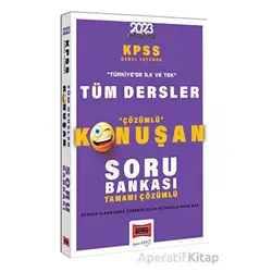 Yargı 2023 KPSS Genel Yetenek Tüm Dersler Tamamı Çözümlü Konuşan Soru Bankası
