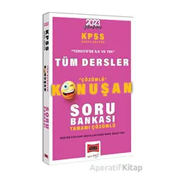 Yargı 2023 KPSS Genel Kültür Tüm Dersler Tamamı Çözümlü Konuşan Soru Bankası