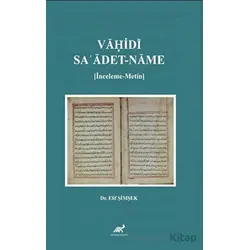 Va?idi: Sa?adet-name - Elif Şimşek - Paradigma Akademi Yayınları