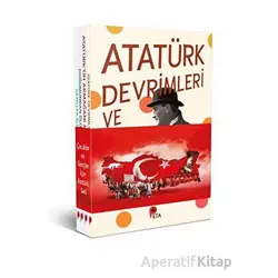 Çocuklar ve Gençler için Atatürk Seti - 4 Kitap - Faruk Çil - Peta Kitap