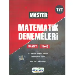 Okyanus TYT Master 15 Matematik Denemeleri