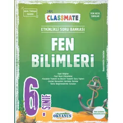 Okyanus 6.Sınıf Classmate Fen Bilimleri Soru Bankası