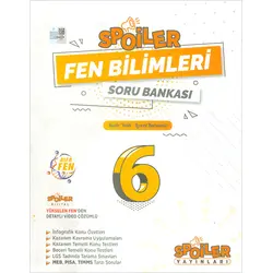 6.Sınıf Fen Bilimleri Soru Bankası Spoiler Yayınları