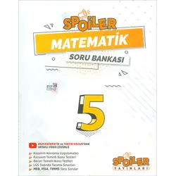 5.Sınıf Matematik Spoiler Soru Bankası Spoiler Yayınları