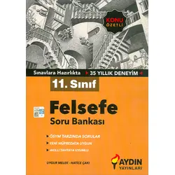 11.Sınıf Felsefe Konu Özetli Soru Bankası Aydın Yayınları