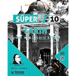 Armada Süper 10.Sınıf Tarih Yeni Nesil Soru Kitabı - Murat Usta - Armada Yayınları