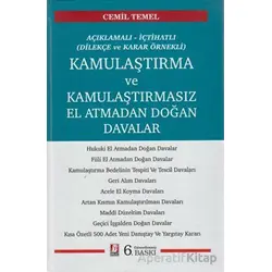 Kamulaştırma ve Kamulaştırmasız El Atmadan Doğan Davalar - Cemil Temel - Bilge Yayınevi