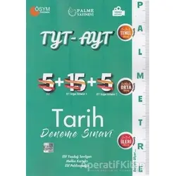 TYT - AYT 25 Tarih Deneme Sınavı (Palmetre Serisi) - Melike Kartalcı - Palme Yayıncılık