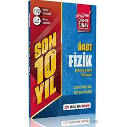 2023 ÖABT Fizik Son 10 Yıl Orijinal Çıkmış Sınav Soruları Video Çözümlü