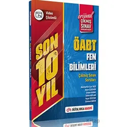 2023 ÖABT Fen Bilimleri Son 10 Yıl Orijinal Çıkmış Sınav Soruları Video Çözümlü