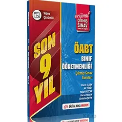 2023 ÖABT Sınıf Öğretmenliği Son 9 Yıl Orijinal Çıkmış Sınav Soruları Video Çözümlü