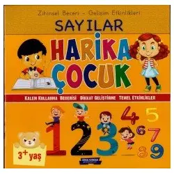 Sayılar Harika Çocuk Zihinsel Beceri - Gelişim Etkinlikleri - Gönül Yayıncılık