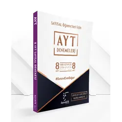 Karekök AYT Sayısal 8li Deneme Sınavı 8 Soru 8 Çözüm Kitapçığı
