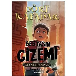Dört Kafadar - Beş Taşın Gizemi - Zeynep Pendaz - Mahzen Yayıncılık