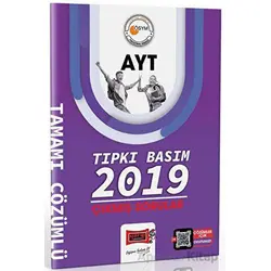 Yargı AYT Tıpkı Basım 2019 Çıkmış Sorular