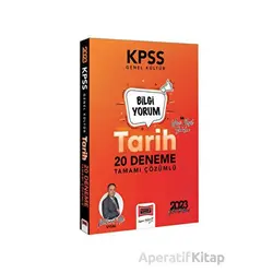 Yargı 2023 KPSS Genel Kültür Tarih Bilgi Yorum Tamamı Çözümlü 20 Deneme