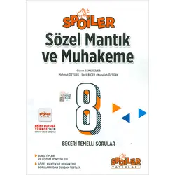8.Sınıf Sözel LGS Mantık ve Muhakeme Soru Bankası Spoiler Yayınları