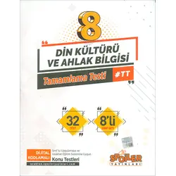 8.Sınıf LGS Din Kültürü Tamamlama Testi Spoiler Yayınları