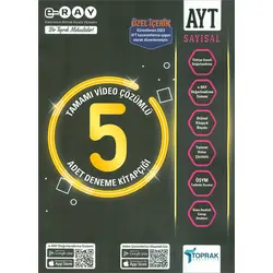 AYT Sayısal E-RAY 5 Deneme Toprak Yayıncılık