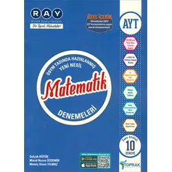 AYT Matematik RAY 10 Deneme Toprak Yayıncılık