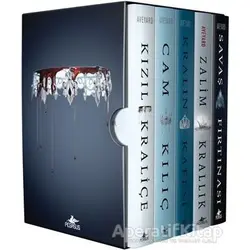 Kızıl Kraliçe Serisi Kutulu Özel Set (5 Kitap Takım) - Victoria Aveyard - Pegasus Yayınları