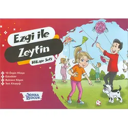 Ezgi İle Zeytin Hikaye Seti 10 Kitap Orka Çocuk Yayınları
