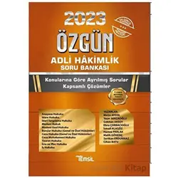 Özgün Adli Hakimlik Soru Bankası - Kolektif - Temsil Kitap