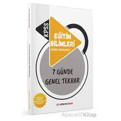 KPSS Eğitim Bilimleri Soru Bankası 7 Günde Genel Tekrar Kitabı Akademi - Kolektif - Dijital Hoca