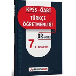 KPSS ÖABT Türkçe Öğretmenliği Lokomotif Serisi QR Çözümlü 7li Deneme Akademi