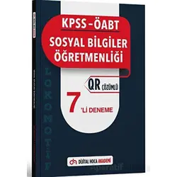 KPSS ÖABT Sosyal Bilgiler Öğretmenliği Lokomotif Serisi QR Çözümlü 7li Deneme Akademi