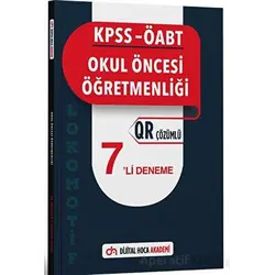 KPSS ÖABT Okul Öncesi Öğretmenliği Lokomotif Serisi QR Çözümlü 7li Deneme Akademi