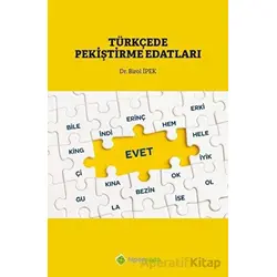Türkçe’de Pekiştirme Edatları - Birol İpek - Hiperlink Yayınları