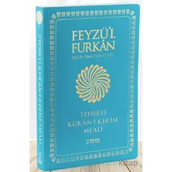 Feyzül Furkan Tefsirli Kuran-ı Kerim Meali (Büyük Boy - Tefsirli Meal - İNCE CİLT) TURKUAZ