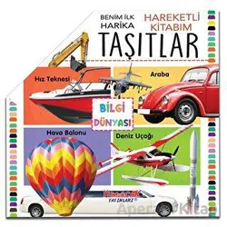 Benim İlk Hareketli Kitabım Taşıtlar - Kolektif - Yumurcak Yayınları
