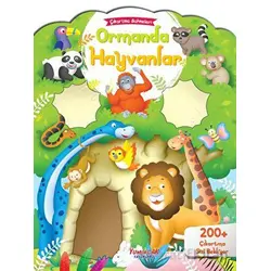 Çıkartma Sahneleri - Ormanda Hayvanlar - Kolektif - Yumurcak Yayınları