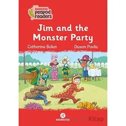 Jim And The Monster Party - Catherine Baker - Redhouse Kidz Yayınları